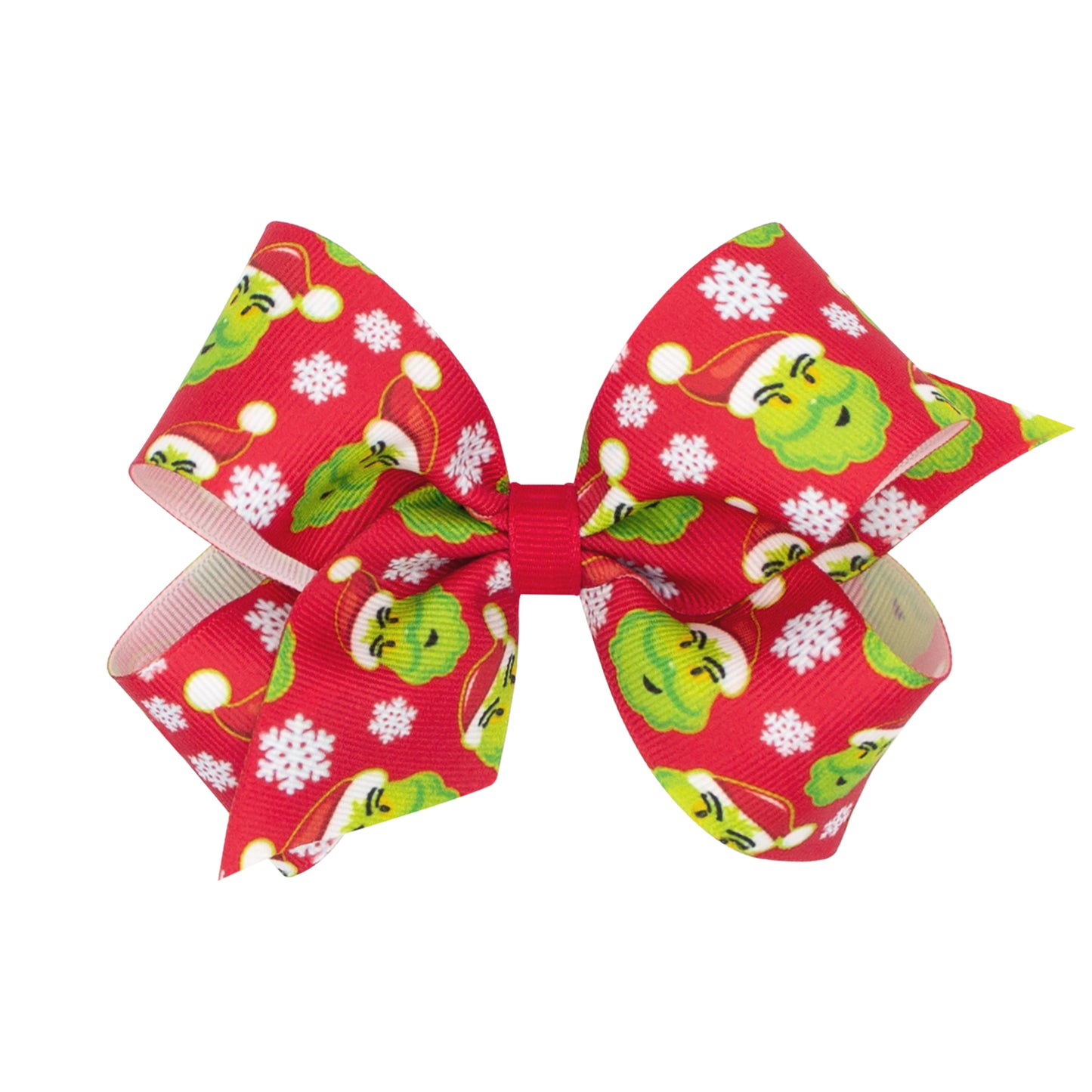 MEDIUM CHRISTMAS FESTIVE BOW - GRINCH