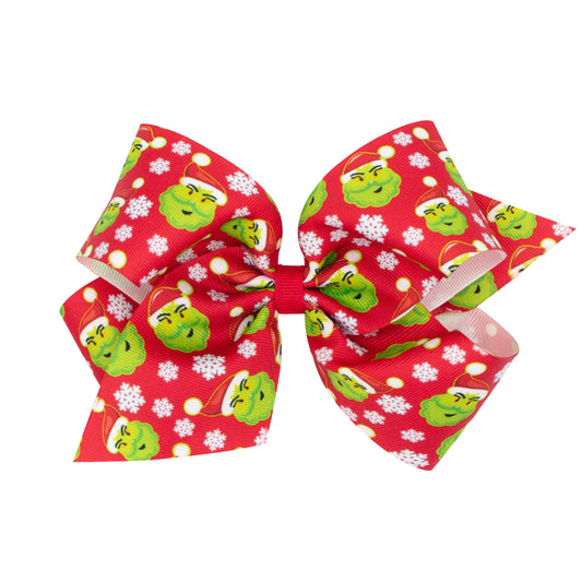 KING CHRISTMAS FESTIVE BOW - GRINCH