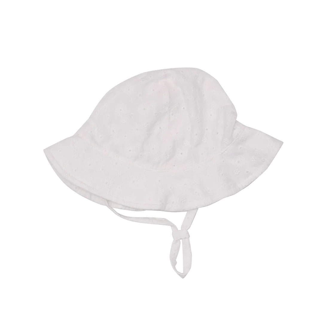 Sunhat - White Eyelet