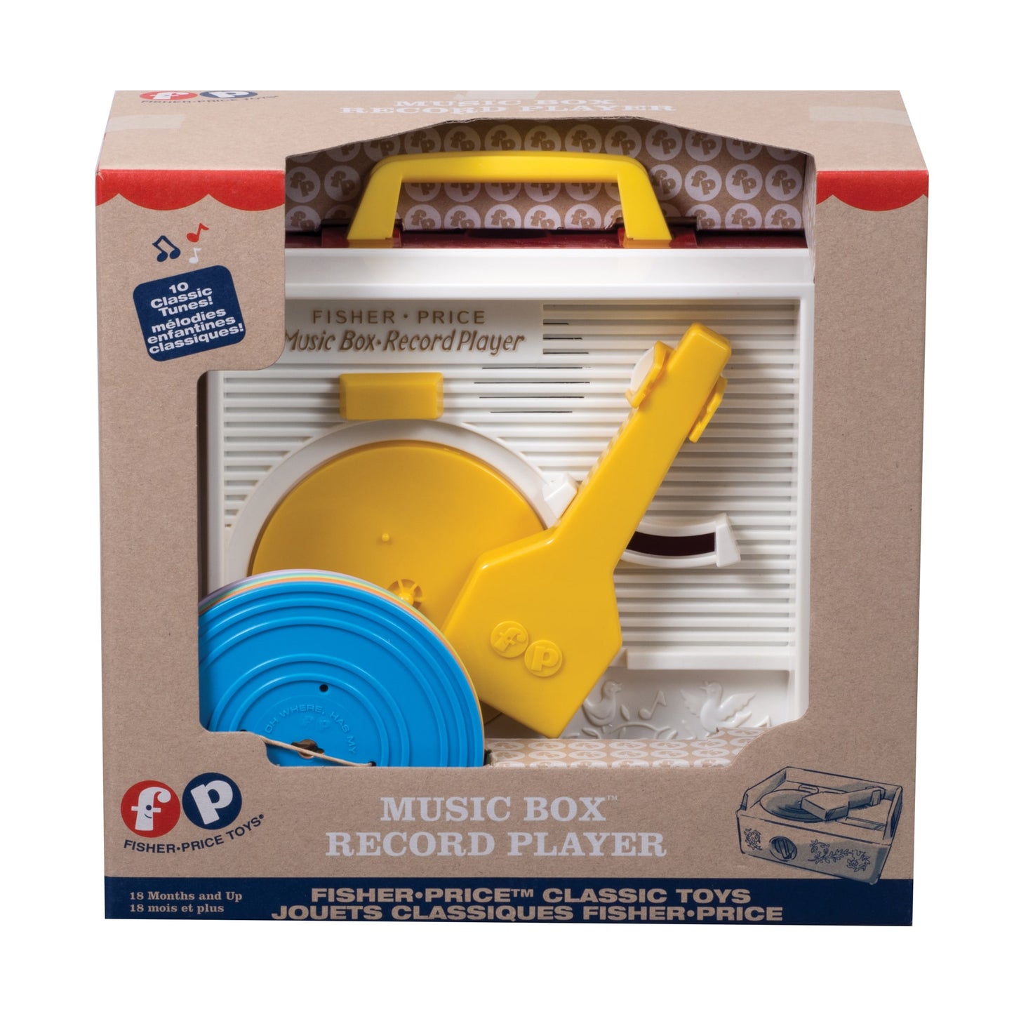 FISHER PRICE RECORD PLAYER