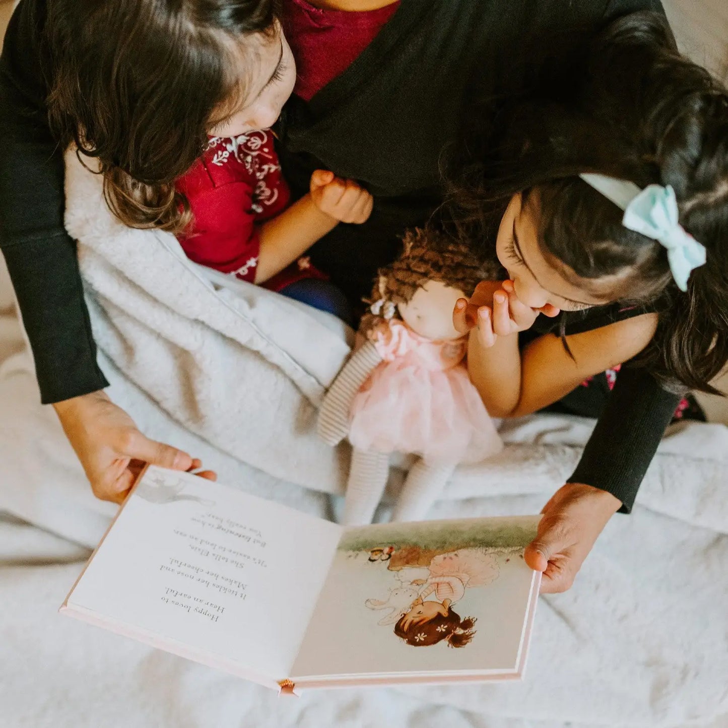 A Pretty Girl Board Book - Brown Hair