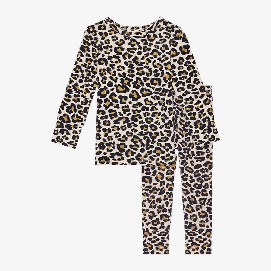 Long Sleeve Pajamas - Lana Leopard