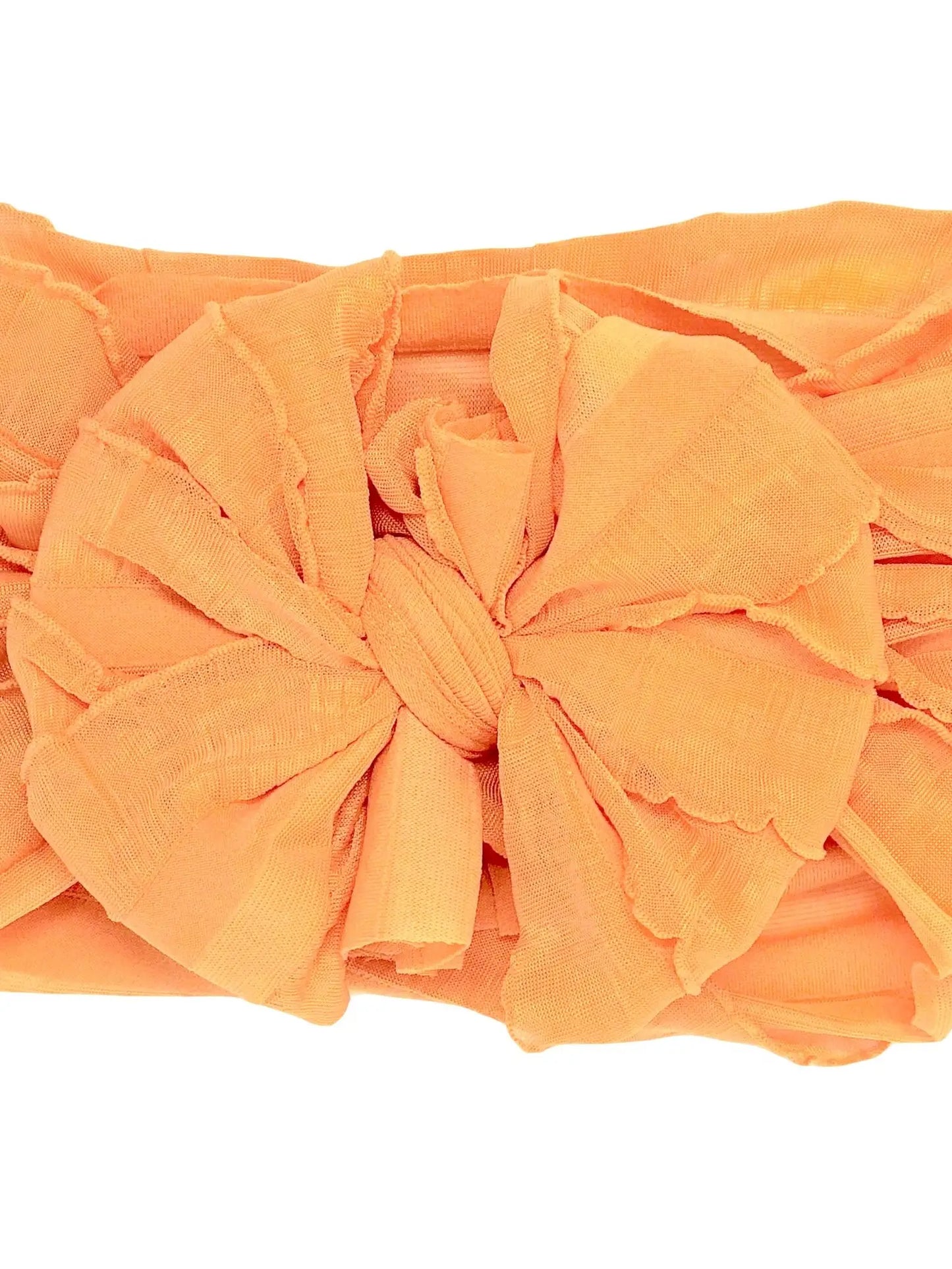 Ruffled Headband - Dreamsicle