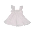 3 Tiered Ruffle Sundress - White Eyelet