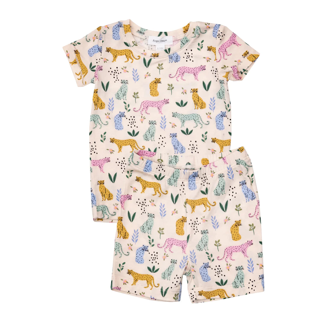 Loungewear Short Set - Leopard