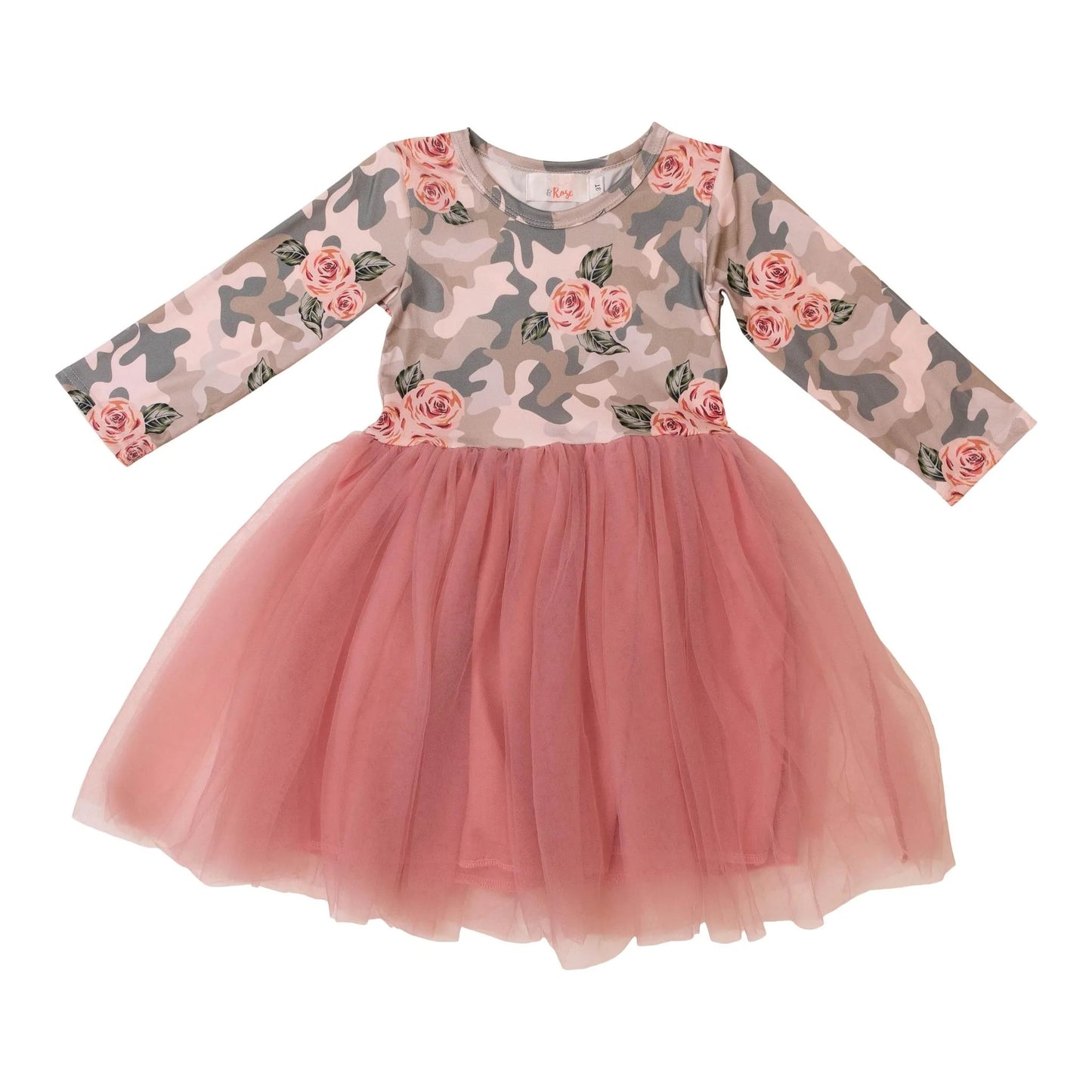 TUTU DRESS - CAMO CUTIE - LONG SLEEVE