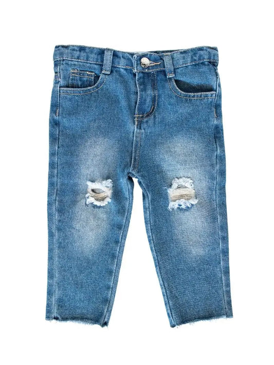 Dove Boyfriend Jeans - Medium Blue (Tween)