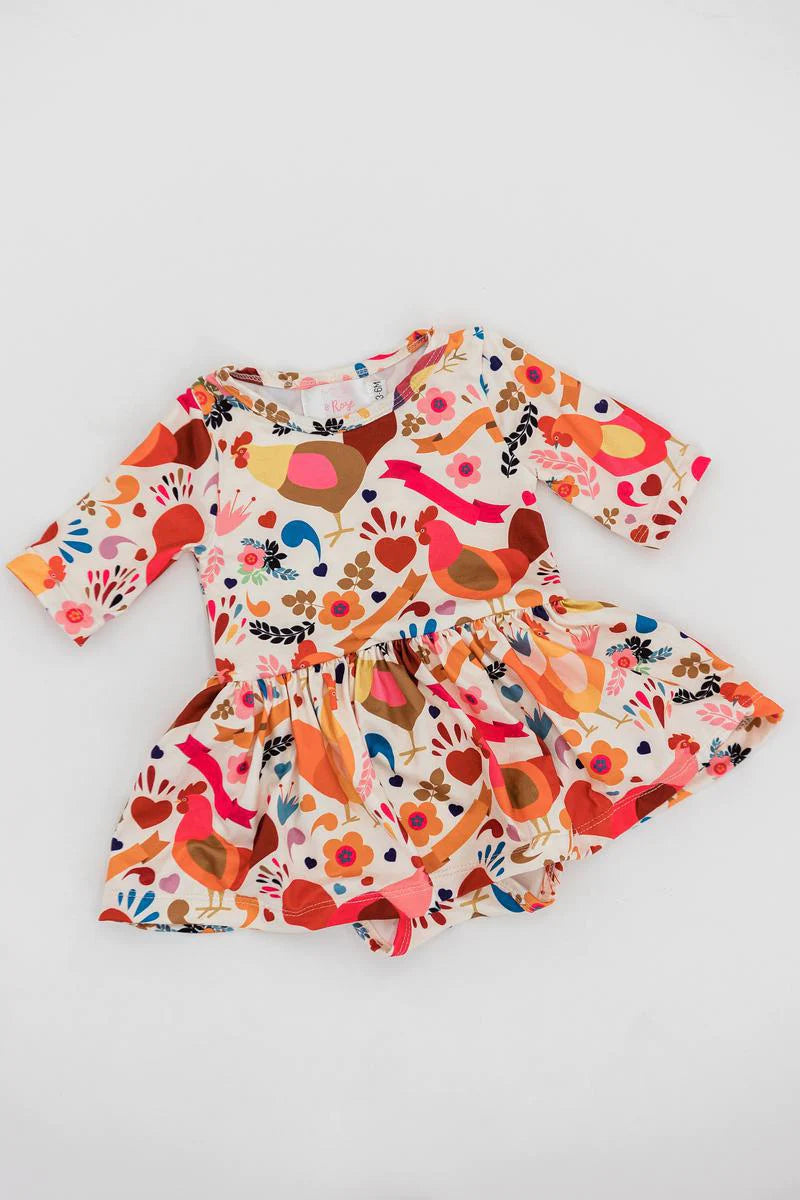 TWIRL BODYSUIT - LITTLE RED HEN