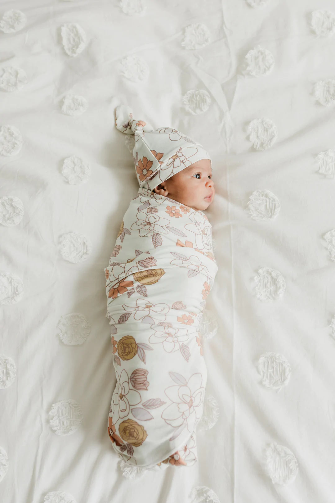 KNIT SWADDLE BLANKET- FERRA