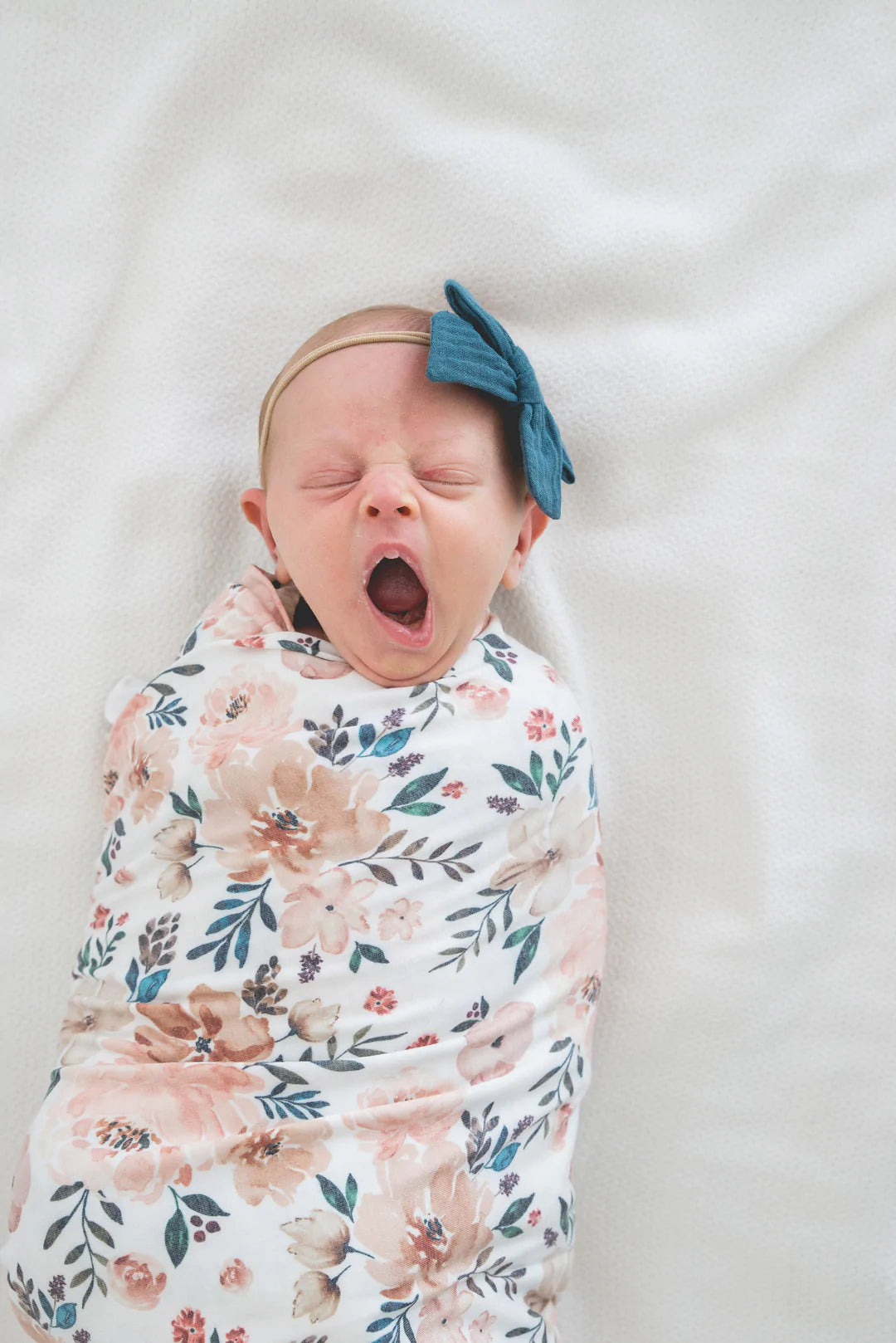 KNIT SWADDLE BLANKET - AUTUMN