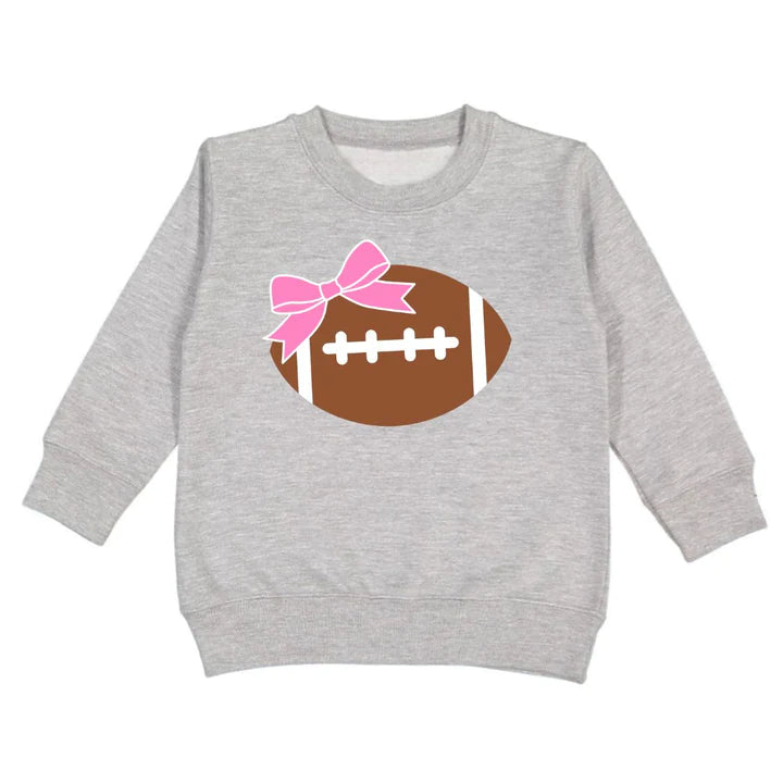 SWEATSHIRT - FOOTBALL BOW