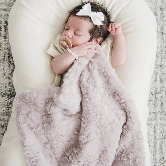 DREAM RECEIVING BLANKET - LILAC