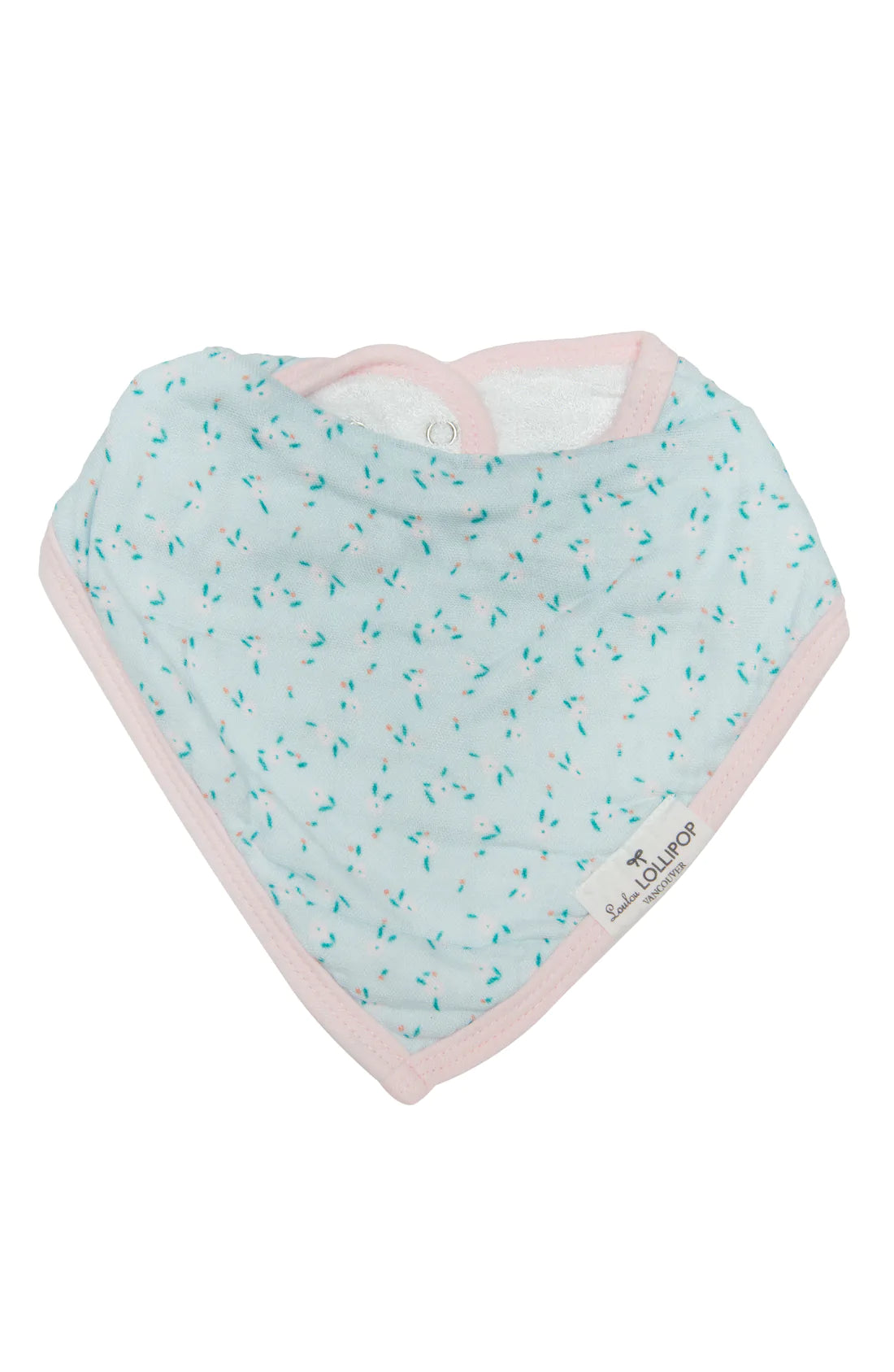 Bandana Bib Set - Rosey Bloom