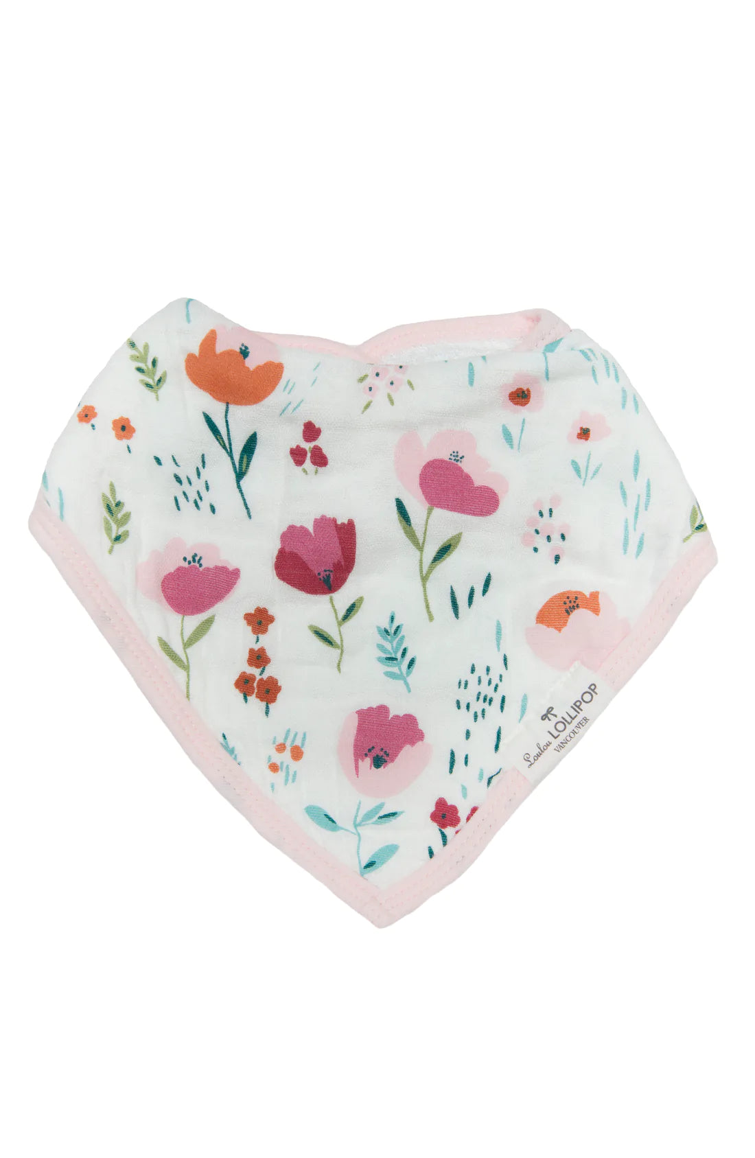 Bandana Bib Set - Rosey Bloom