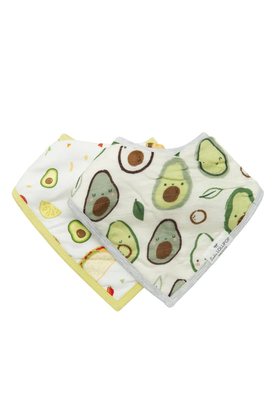 Bandana Bib Set - Avocado
