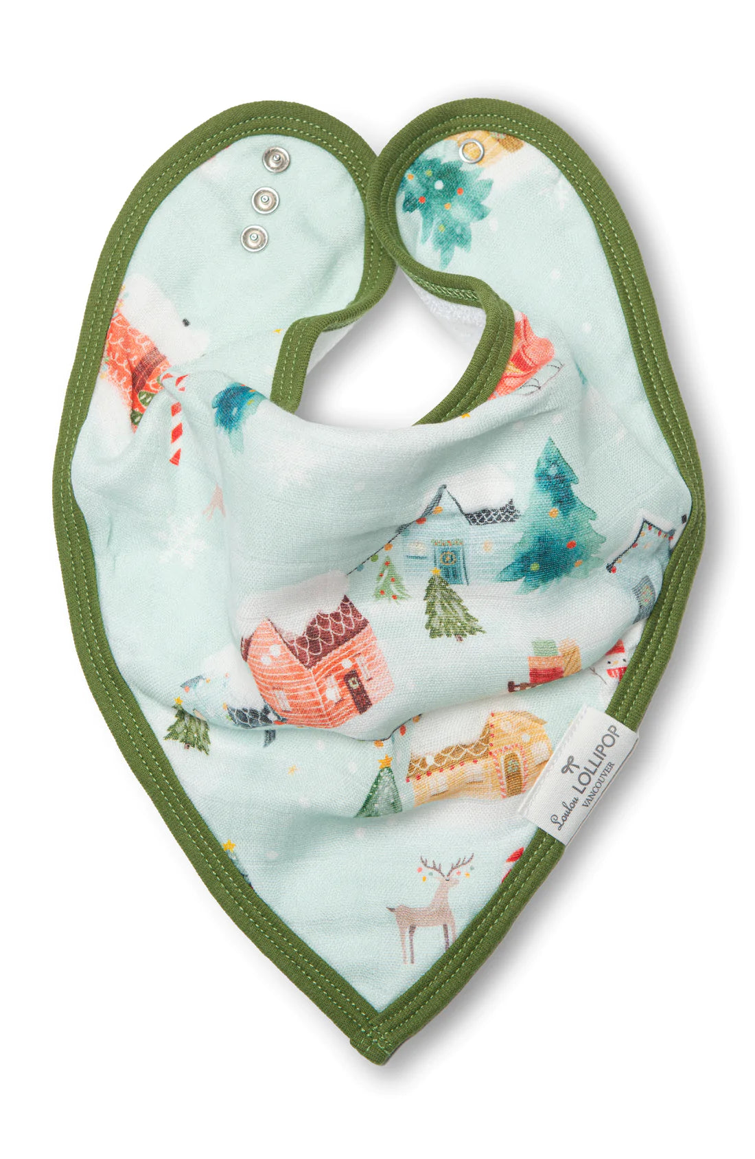 Bandana Bib Set - Merry and Bright