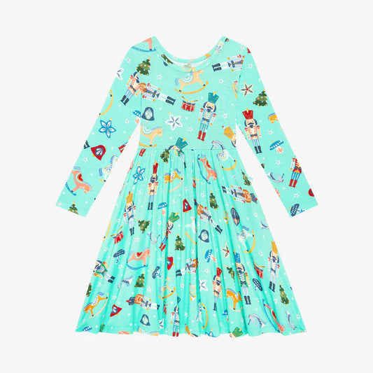 TWIRL DRESS - FRITZ - LONG SLEEVE