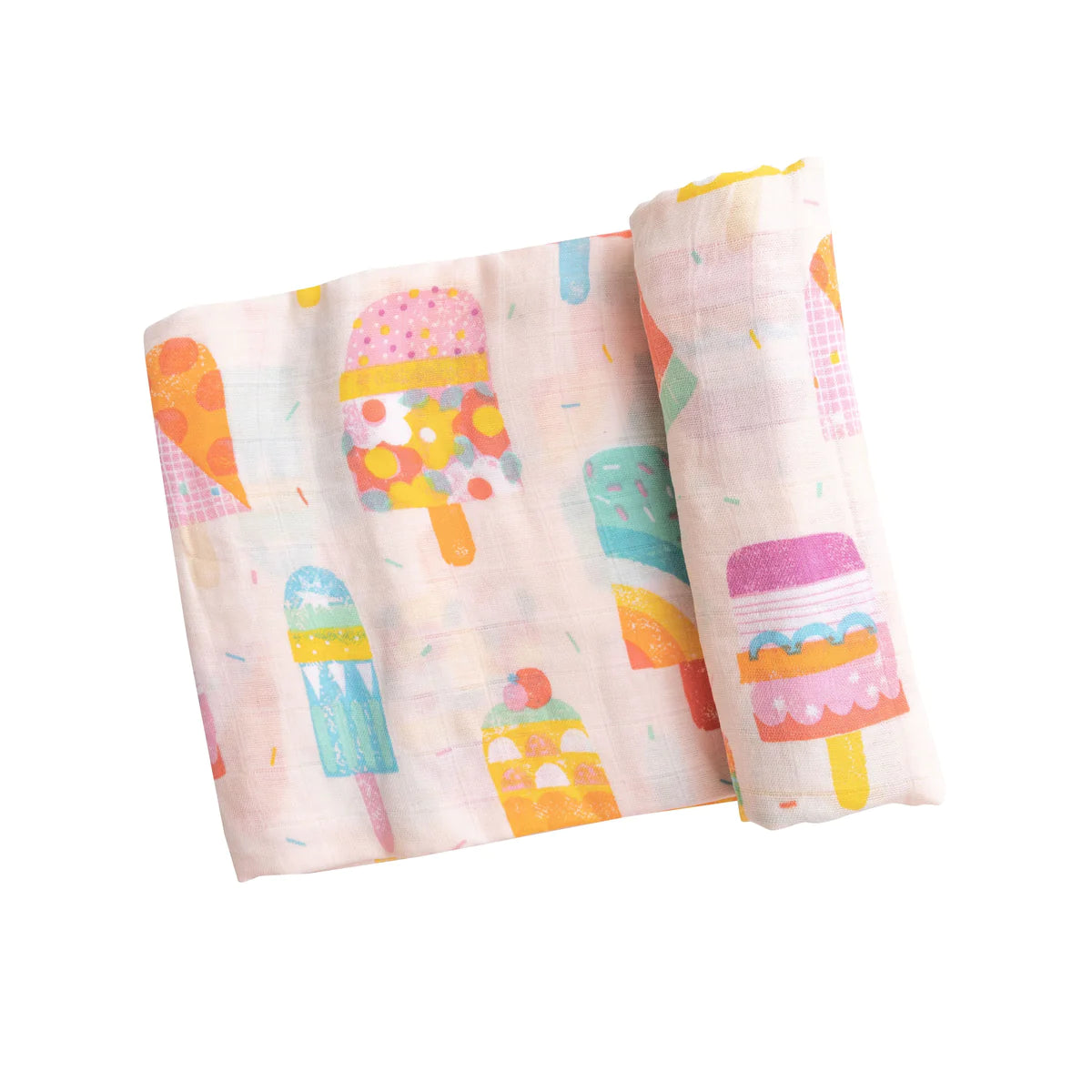 Muslin Swaddle Blanket - Summer Popsicle