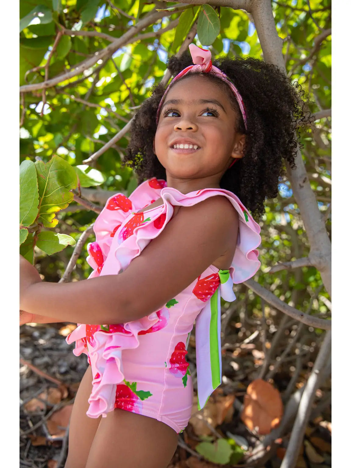 Berry Seascape One Piece Swimsuit