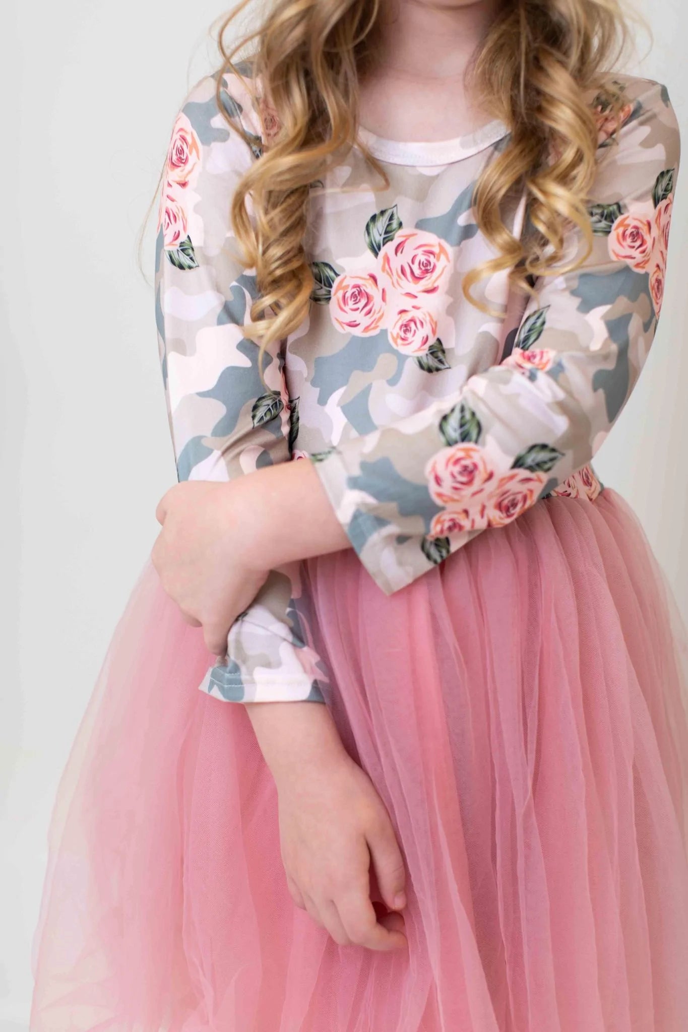 TUTU DRESS - CAMO CUTIE - LONG SLEEVE