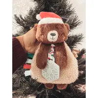 Holiday Bear Itzy Lovey™ Plush + Teether Toy