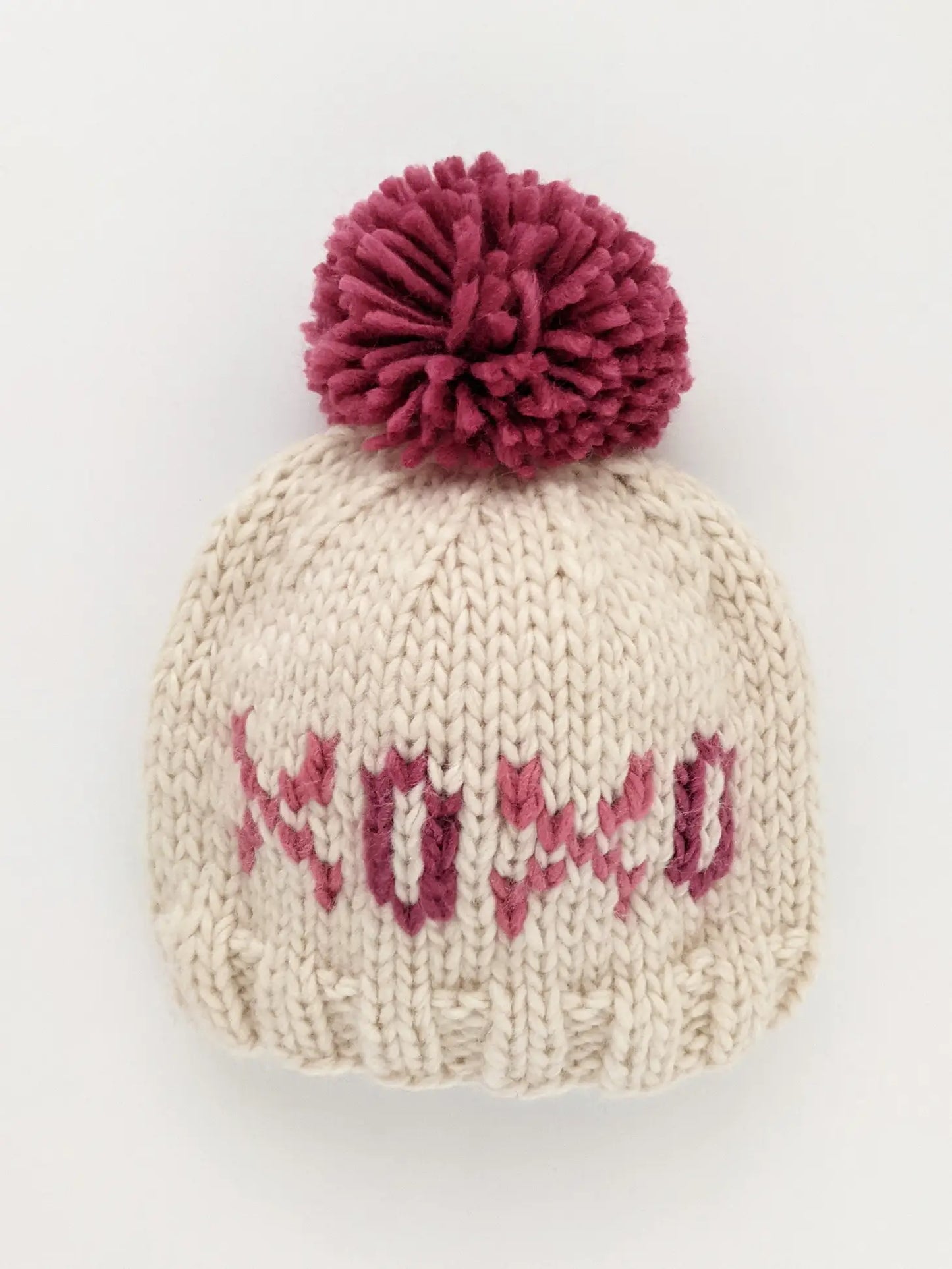 XOXO Valentine's Day Hand Knit Beanie