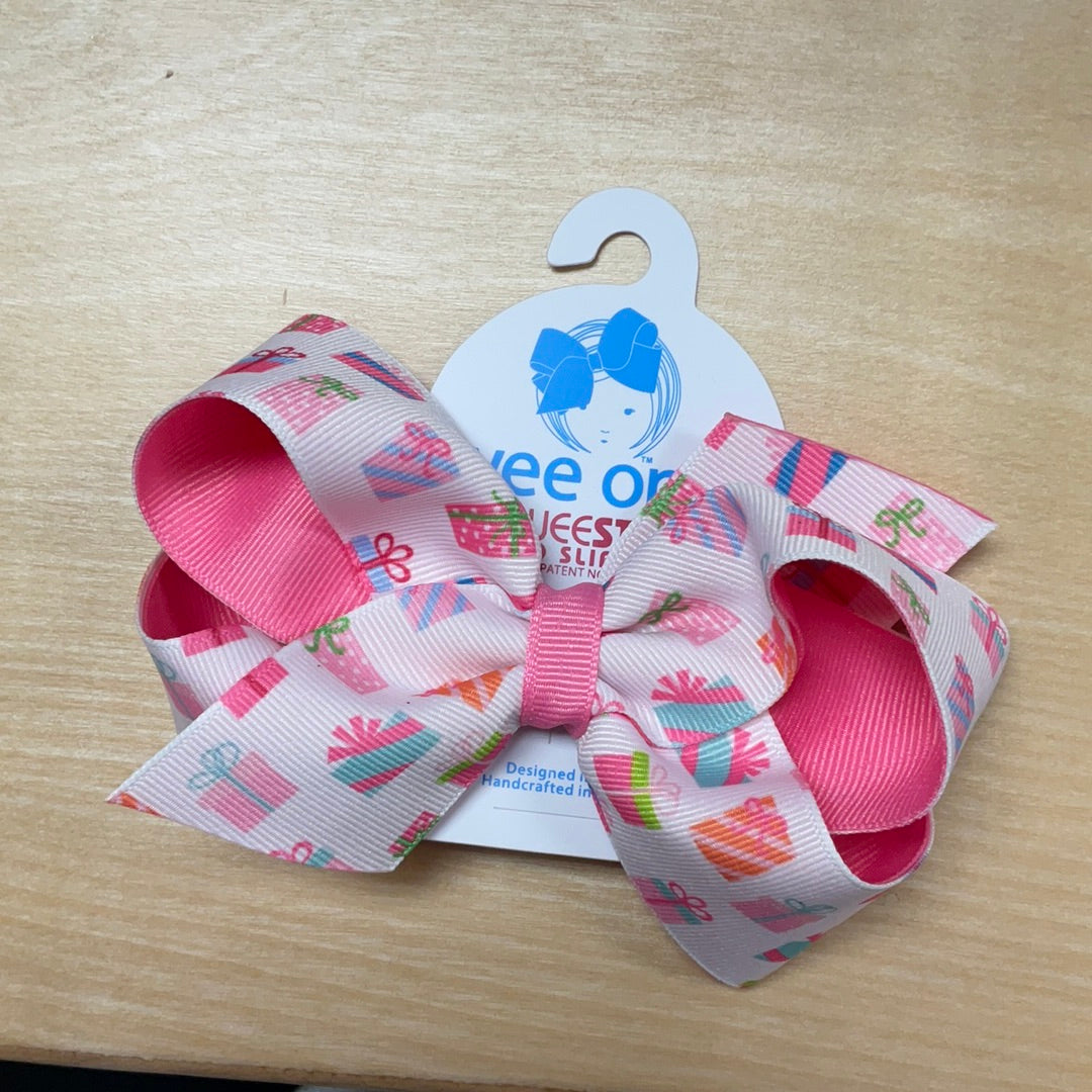 BOW MED CHRISTMAS PINK PACKAGE