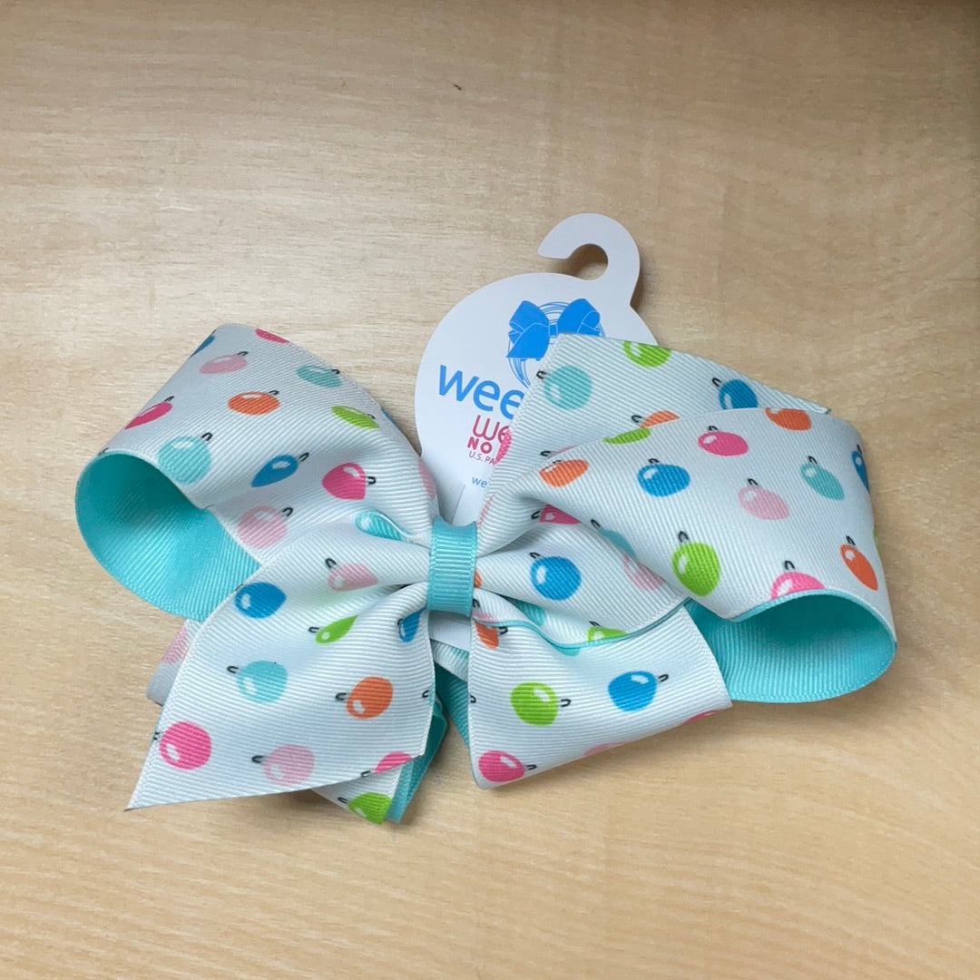 BOW KING CHRISTMAS PINK ORNAMENT