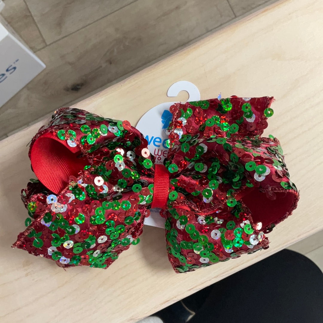 BOW KING CHRISTMAS SPARKLY SEQ
