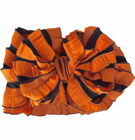 RUFFLED HEADBAND - TRICK OR TREAT